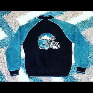 Philadelphia Eagles suede jacket